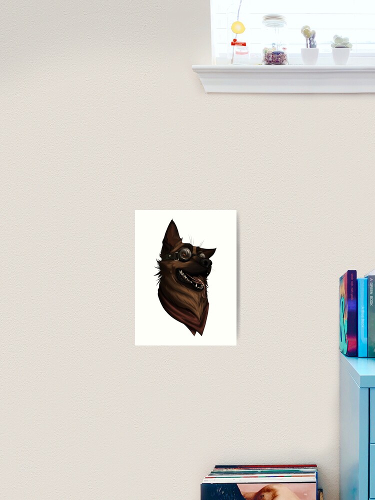 Dogmeat Graphic Art Print By Lurx Redbubble