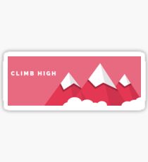 Climb high Sticker