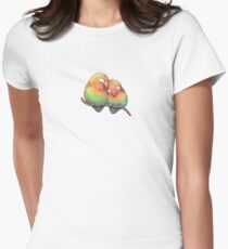 Lovebirds Women's Fitted T-Shirt