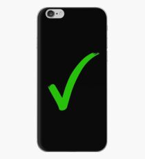 brush stroke tick iPhone Case