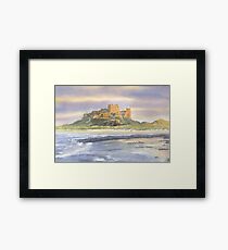Bamburgh Castle, Northumberland Framed Print