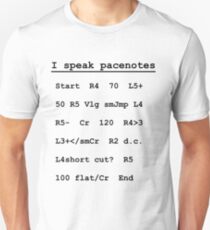 I speak pacenotes - Rally Unisex T-Shirt