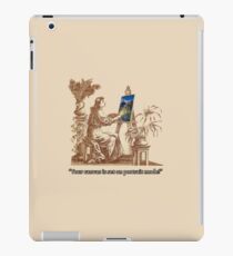 "It's on portrait!" iPad Case/Skin
