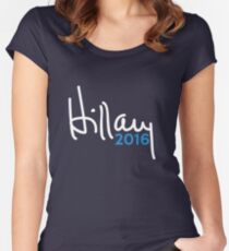 Hillary 2016 Signature Women's Fitted Scoop T-Shirt