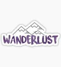 wanderlust Sticker