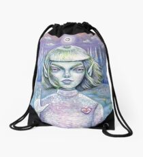 Love and Logic Drawstring Bag