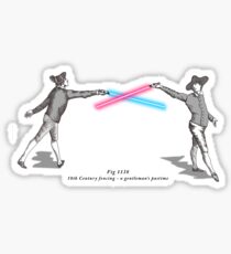Fig. 1138 - 18th century fencing Sticker