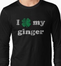 I Shamrock My Ginger St Patrick's Day Long Sleeve T-Shirt