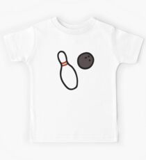 Bowling for Pins Pattern Kids Tee