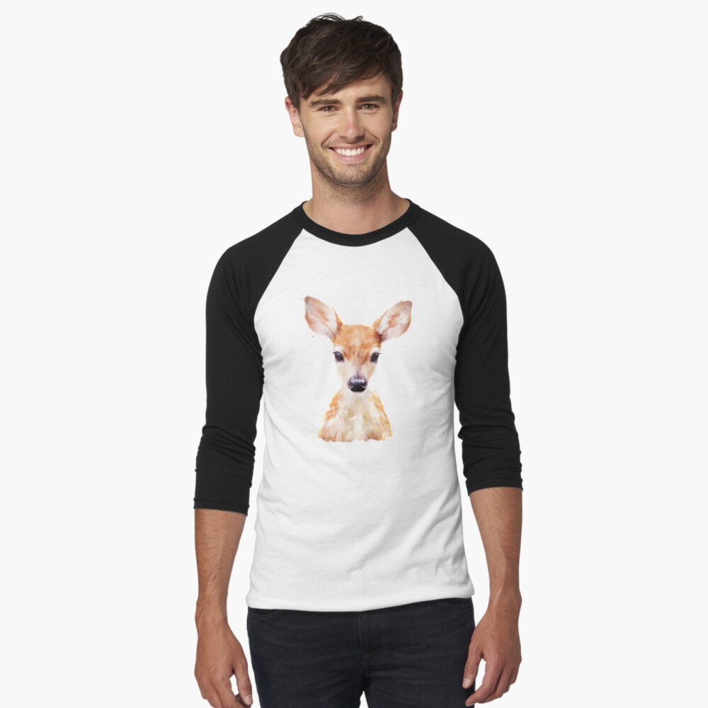Little Deer Baseball ¾ Sleeve T-Shirt