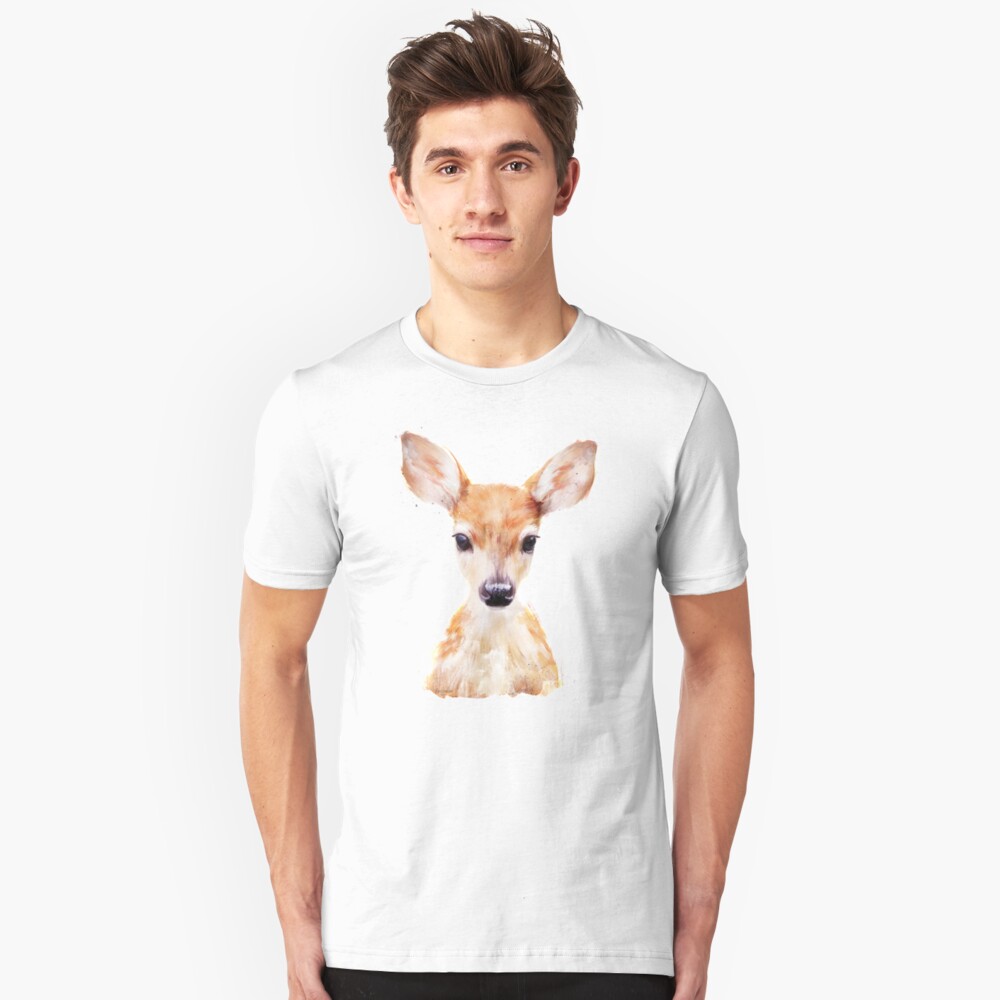Little Deer Slim Fit T-Shirt
