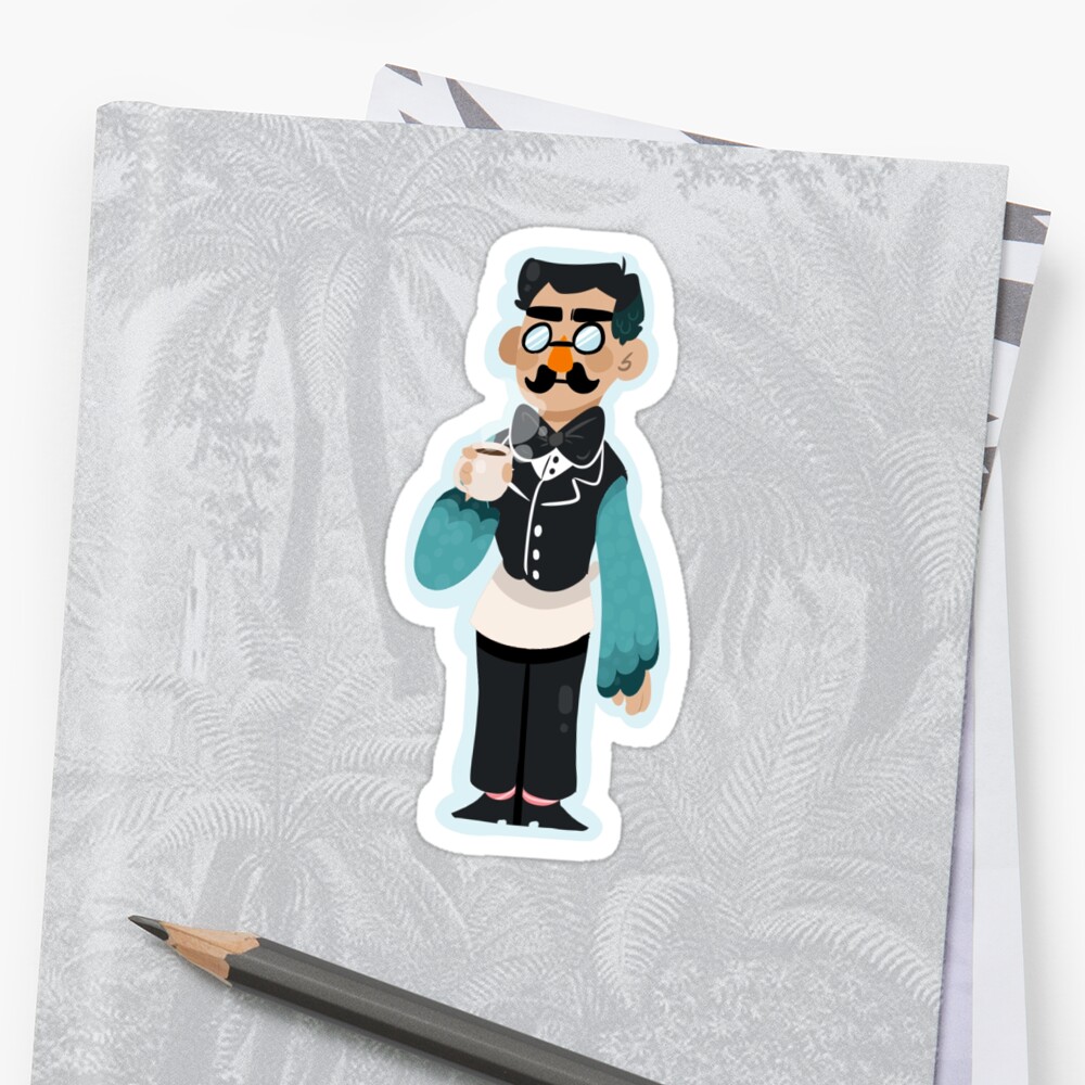 "Human Brewster- Animal Crossing " Sticker by ...