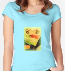 Artwork by Lucinda S. Rusted Women's Fitted Scoop T-Shirt