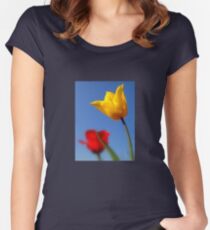 Tulips for You.. Women's Fitted Scoop T-Shirt