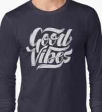 Camiseta de manga larga Good Vibes - Feel Good camiseta Design