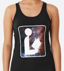 Bibliotheken sind nicht von dieser Welt Racerback Tank Top