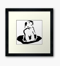 groundhog Framed Print