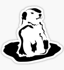 groundhog Sticker