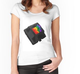 Women's Fitted Scoop T-Shirt