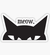meow. Sticker