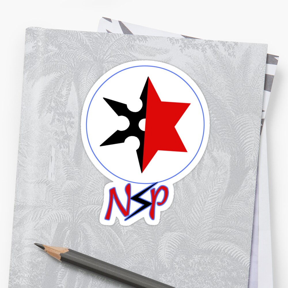 Ninja Sex Party Stickers By Nolanandcaleb Redbubble 7142