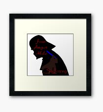 The Path To the Darkside Framed Print