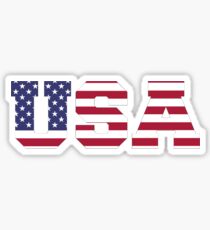 USA stricken Textur Sticker