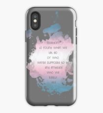Transgender Pride iPhone Case
