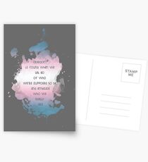 Transgender Pride Postcards