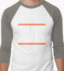 Rum Ham Orange Men's Baseball ¾ T-Shirt