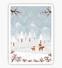 Snowstorm Sticker