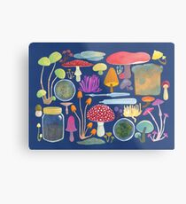 Mycology Metal Print