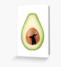 Avocado Lady Greeting Card