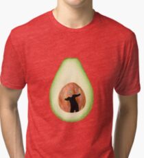 Avocado Lady Tri-blend T-Shirt