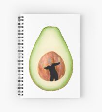 Avocado Lady Spiral Notebook