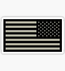 Pegatina Bandera del ejército de Estados Unidos reversa