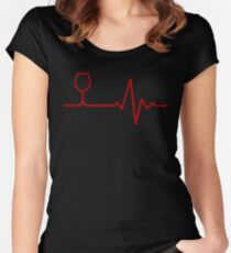 Red Wine Life Women's Fitted Scoop T-Shirt