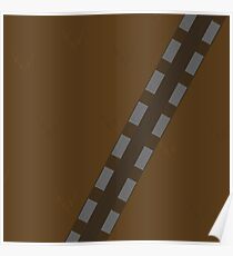 Minimalist Chewbacca Poster