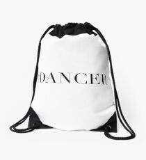 Dance Dancer Drawstring Bag