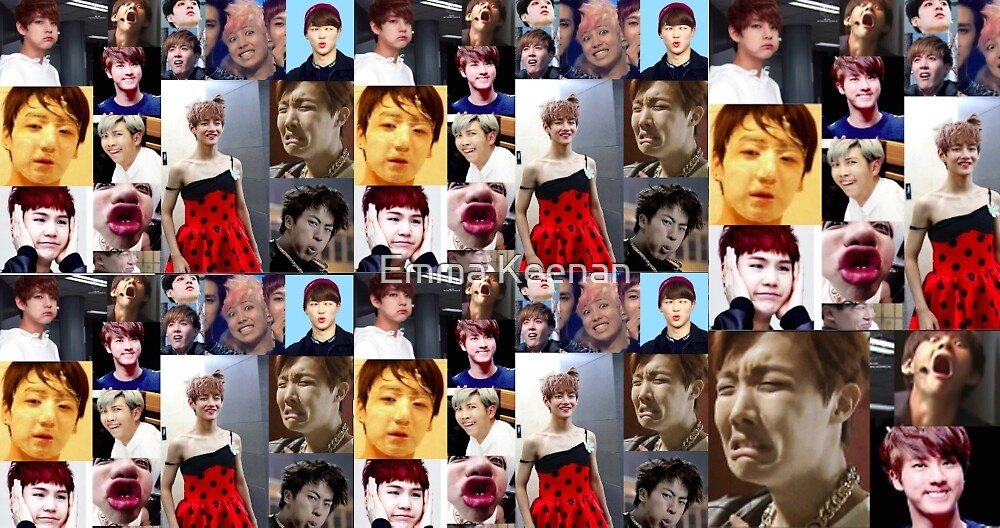BTS Derp Collage BTS Derp Collage