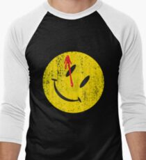 Watchmen Smiley Baseball ¾ Sleeve T-Shirt