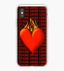 *. ♥ ➷ ♥ • * BBURNING LIEBE VALENTINE¸¸. ♥ ➷ ♥ • * ¨ iPhone-Hülle & Cover