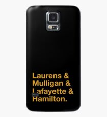 Hamilton-Namen Hülle & Klebefolie für Samsung Galaxy