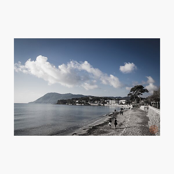 Beach Landscape Southern France Photographic Print