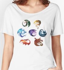 Dragon Classes - Galaxy Women's Relaxed Fit T-Shirt