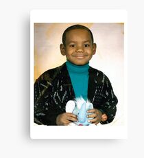 LeBron James (Kid) Canvas Print