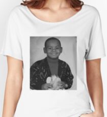 LeBron James (Kid BW) Women's Relaxed Fit T-Shirt