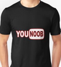 Camiseta ajustada YouNoob (Luz)