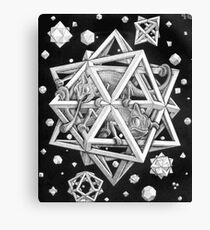 MC Escher Halftone Canvas Print