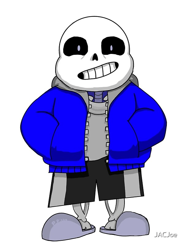 Undertale Sans The Skeleton By Jacjoe Redbubble